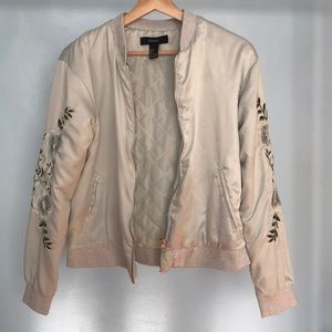 Embroidered Bomber Jacket